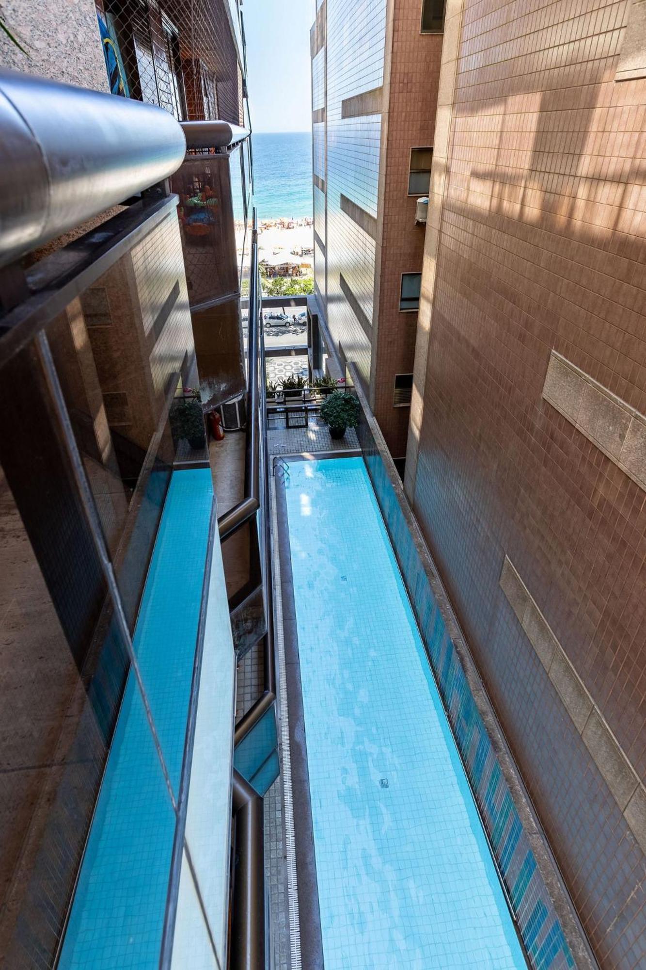 Apartamento Moderno em Prédio à Beira-mar na Praia de Ipanema Río de Janeiro Exterior foto