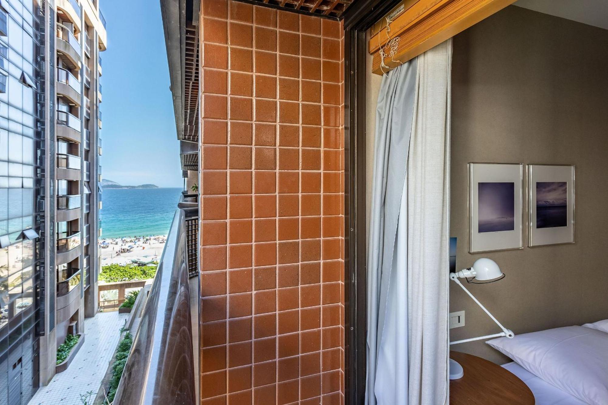 Apartamento Moderno em Prédio à Beira-mar na Praia de Ipanema Río de Janeiro Exterior foto