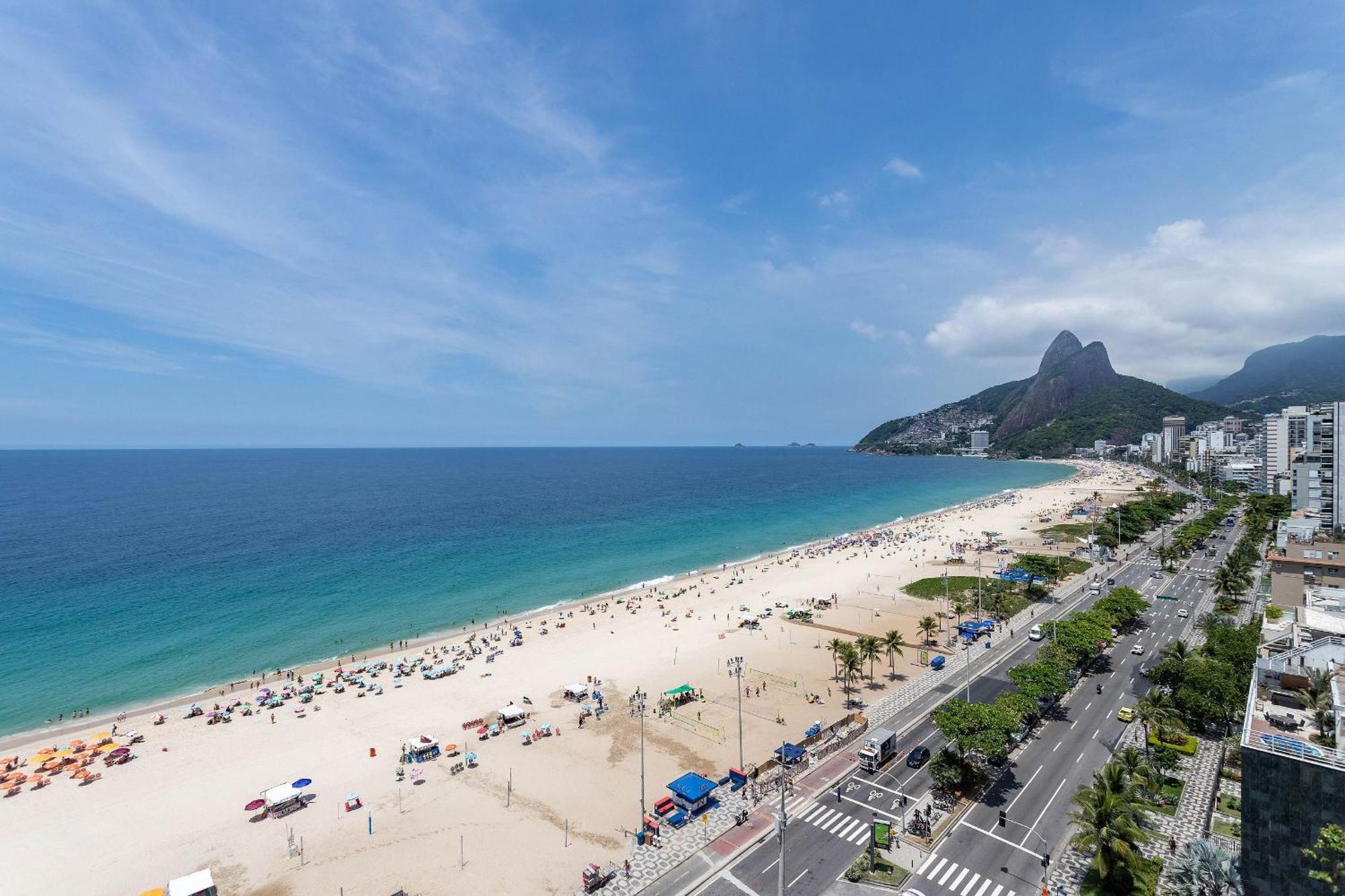 Apartamento Moderno em Prédio à Beira-mar na Praia de Ipanema Río de Janeiro Exterior foto