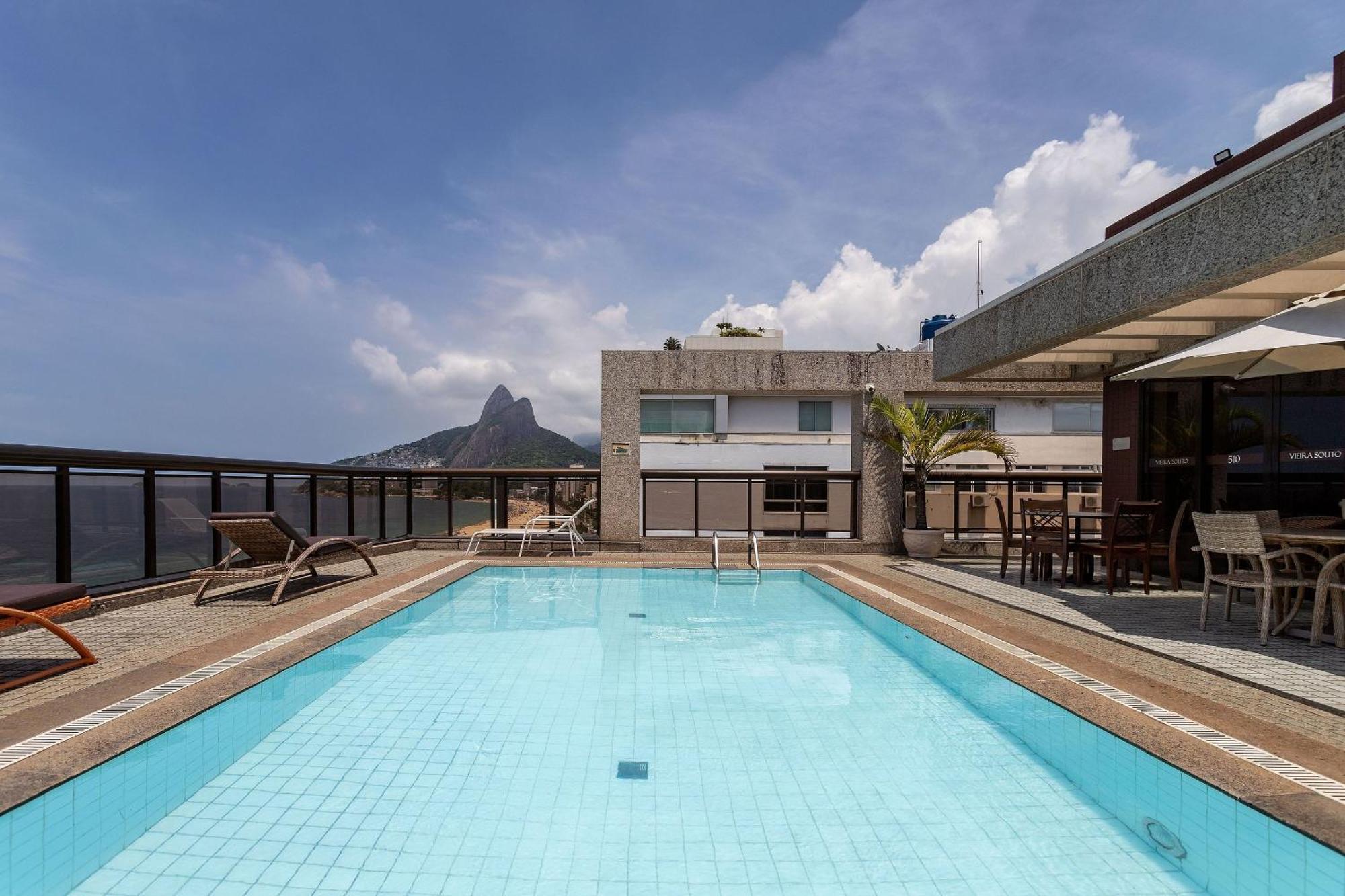 Apartamento Moderno em Prédio à Beira-mar na Praia de Ipanema Río de Janeiro Exterior foto