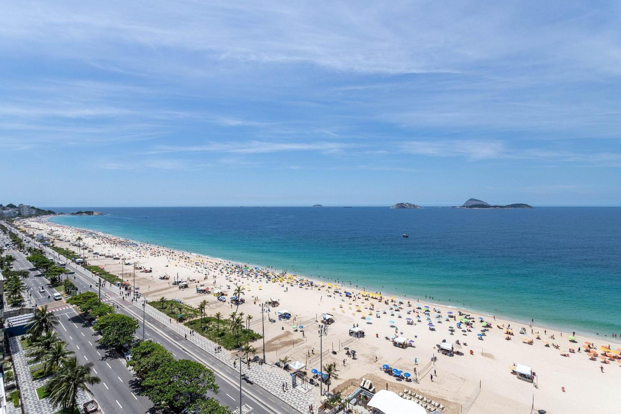 Apartamento Moderno em Prédio à Beira-mar na Praia de Ipanema Río de Janeiro Exterior foto