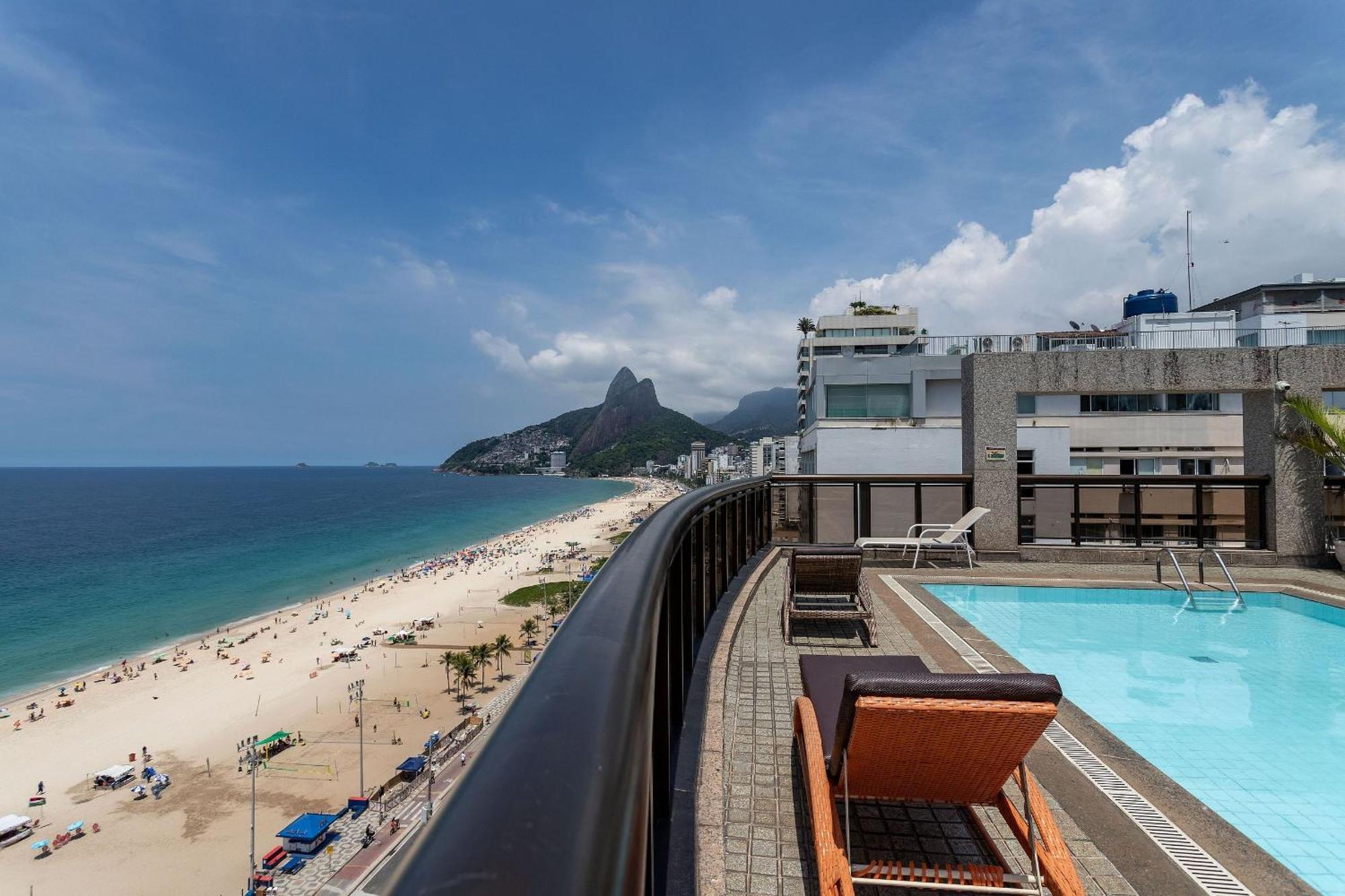 Apartamento Moderno em Prédio à Beira-mar na Praia de Ipanema Río de Janeiro Exterior foto