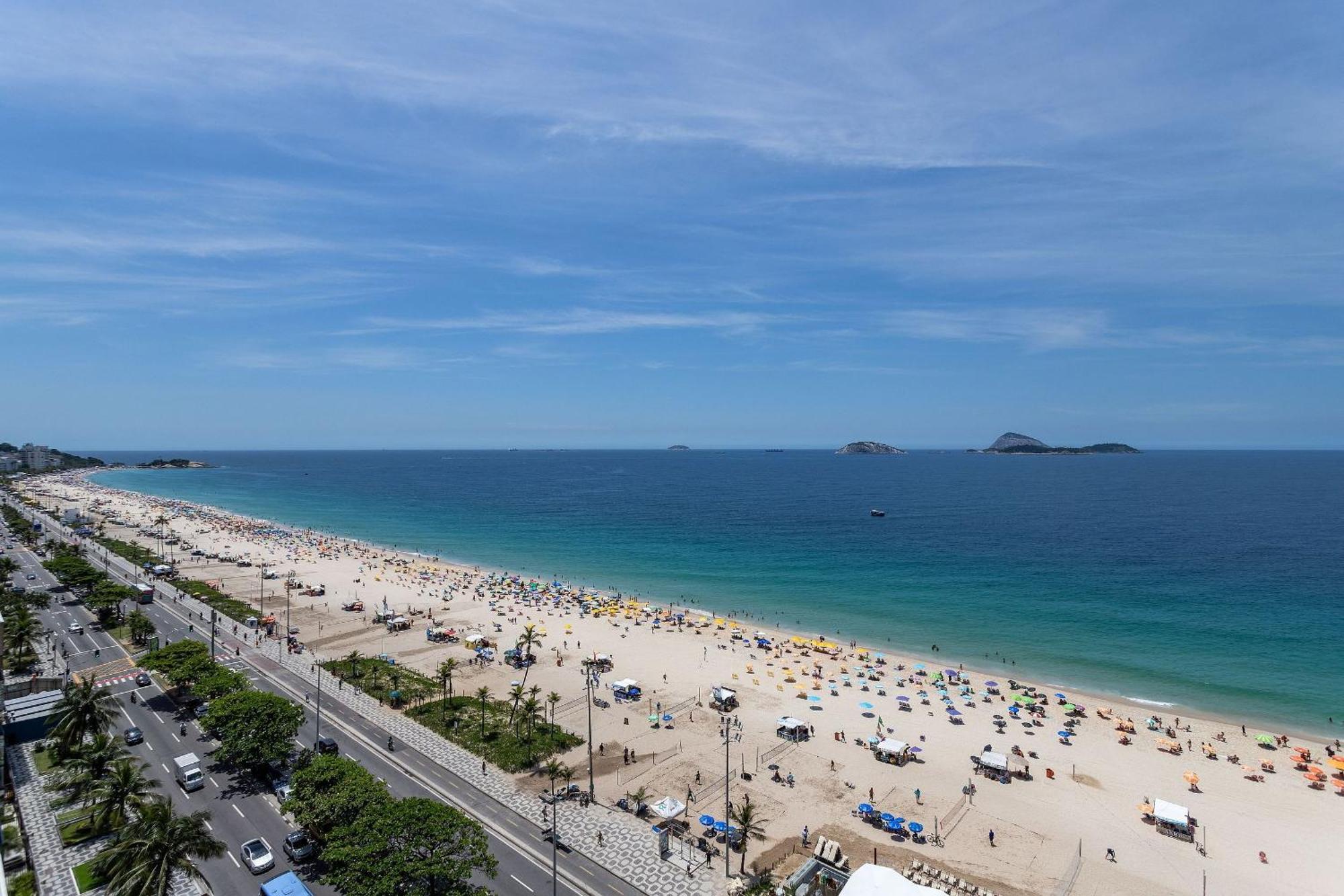 Apartamento Moderno em Prédio à Beira-mar na Praia de Ipanema Río de Janeiro Exterior foto